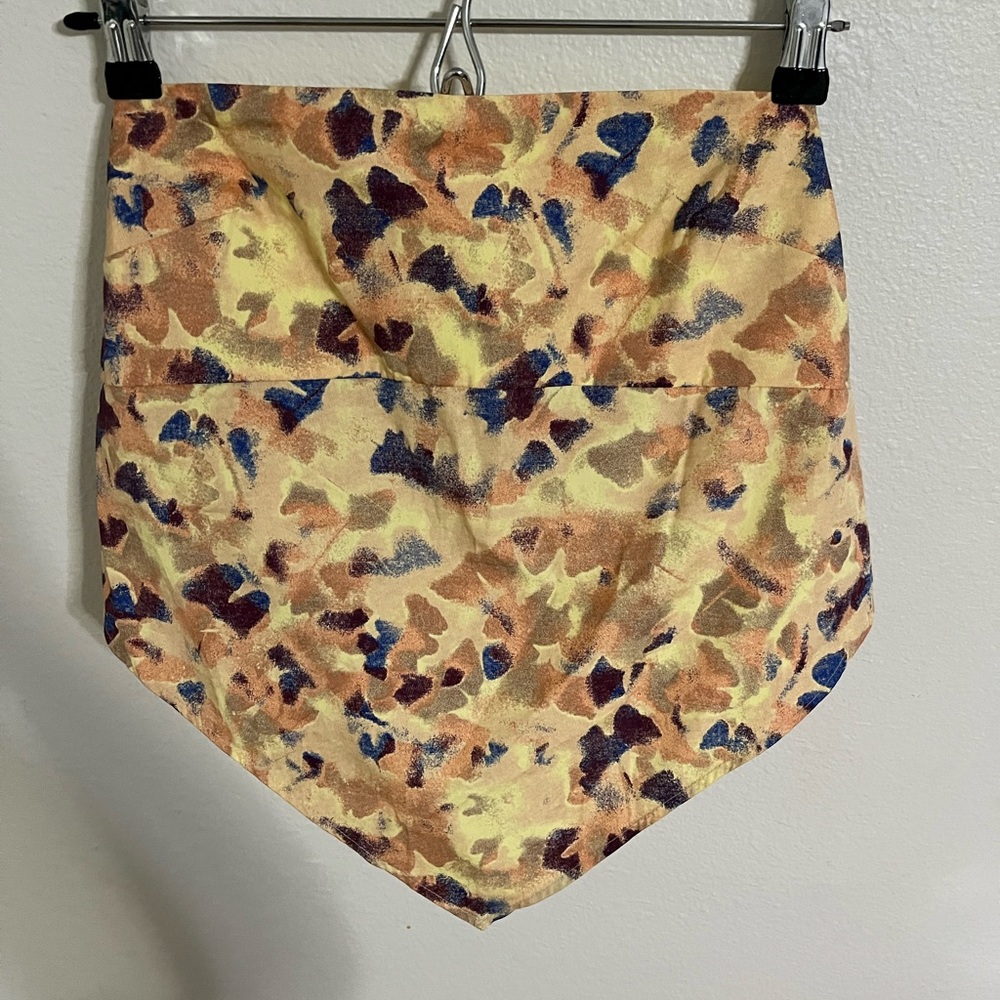 Open Edit Bandanna Crop Top